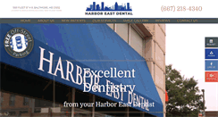 Desktop Screenshot of harboreastdental.com